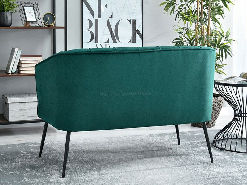 Sofa Etimee S (zelena + crna)