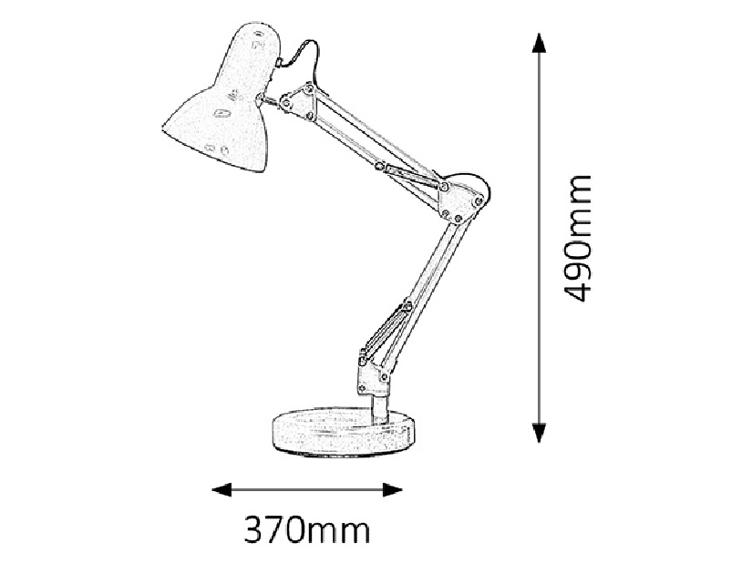 Stolová lampa Samson 4178 (zelená) *výpredaj