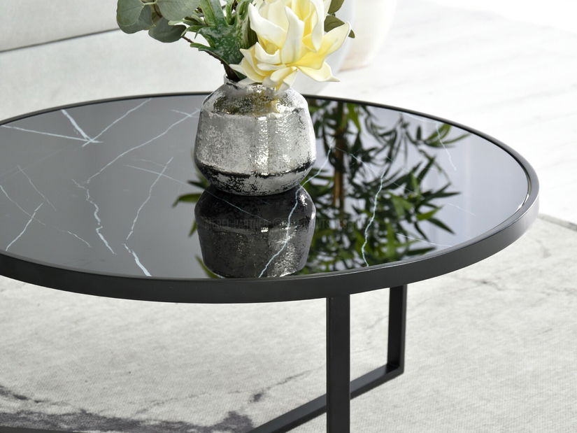 Dohányzóasztal Natol (fekete)