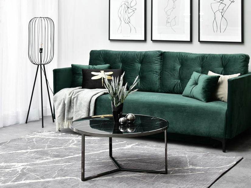 Stolić za kavu Natol (crna + nikal)