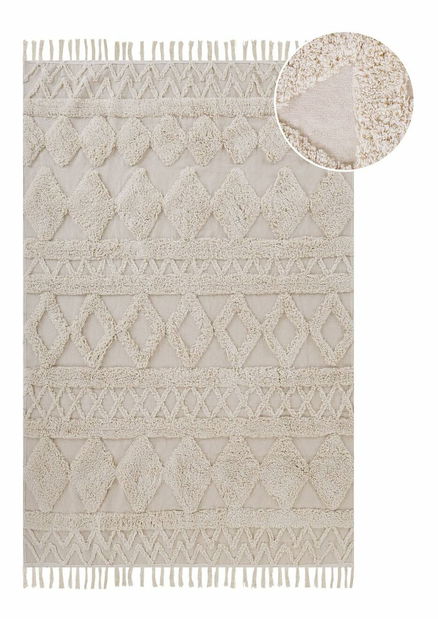 Koberec 140 x 200 cm Diddi (béžová)