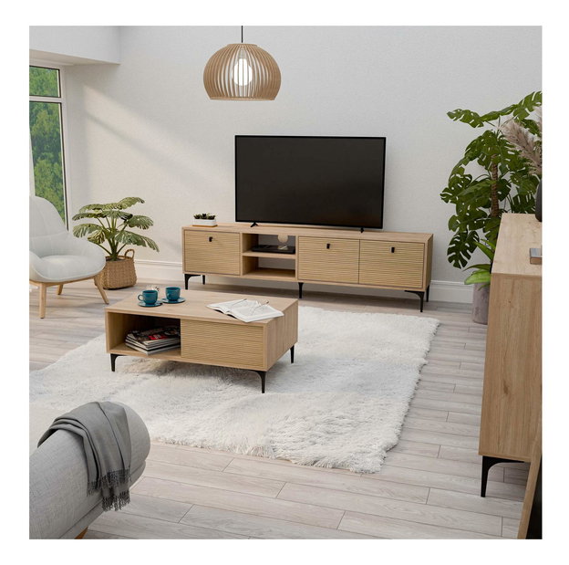 Súprava nábytku do obývačky Settle 2 (dub)