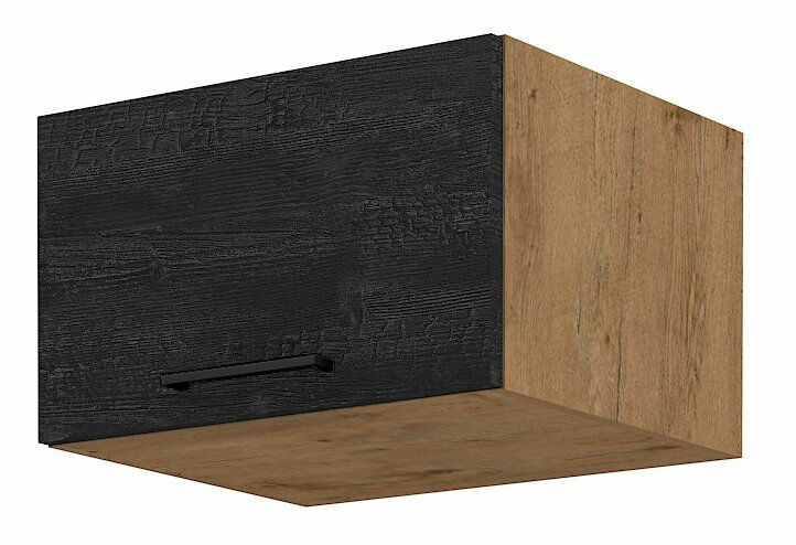 Felső konyhaszekrény Virion 60 NAGU 36 1F (lancelot tölgy + sötét fa)