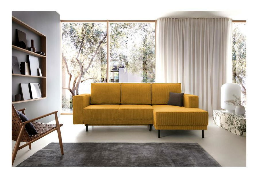 Colțar Rodriguez mini (D) (muștar + negru)