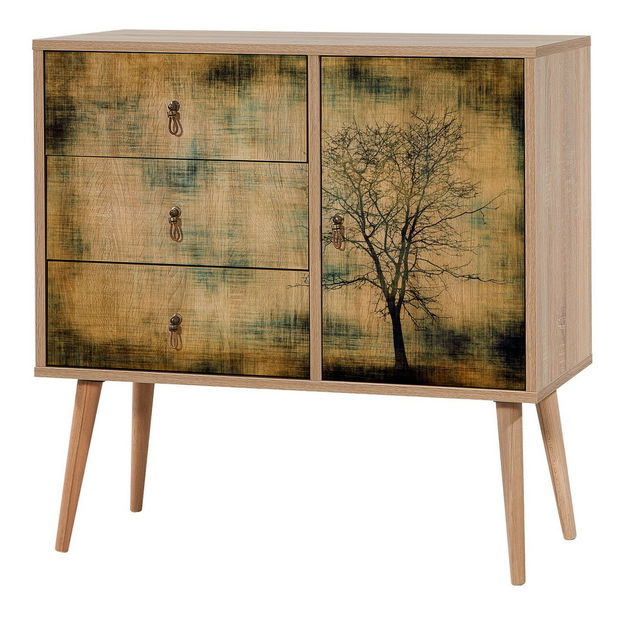 Komoda Valentina 729 (hrast sonoma)