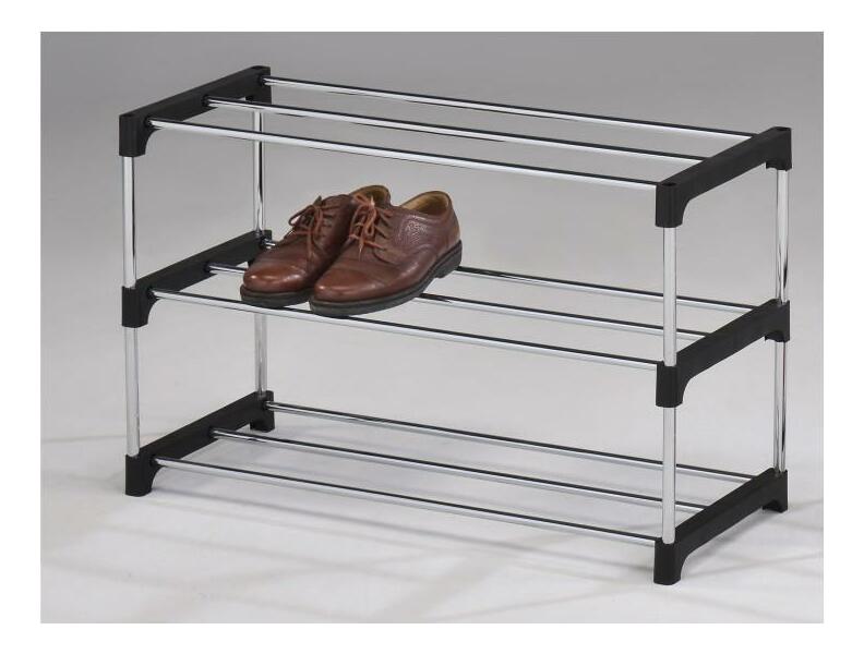 Botník Spalva (čierna + chróm) *výpredaj