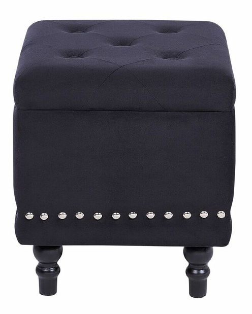 Taburetka Lorza (čierna)