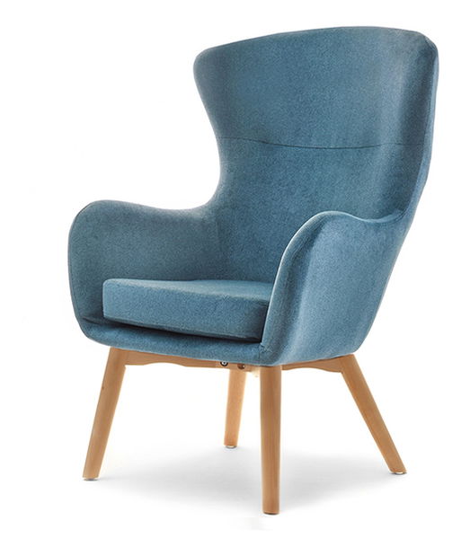 Fotelja Leto (tirkizna + crna)