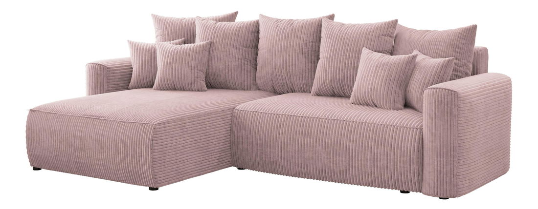 Kutna garnitura Baria (L) (puderasto ružičasta)