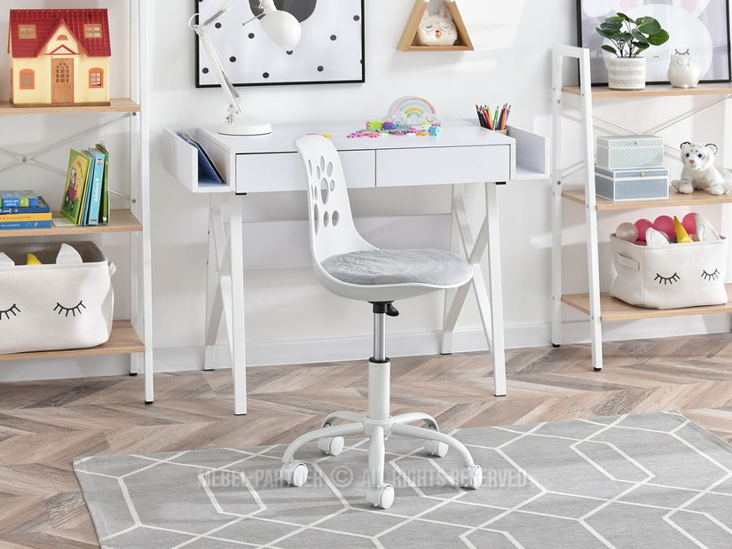 Scaun pentru copii Footy (gri + alb)