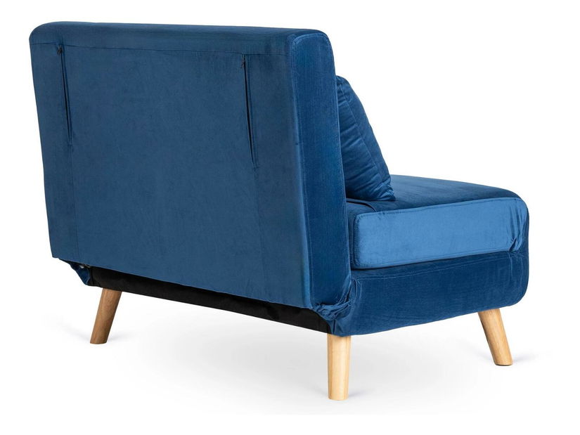 Fotoliu extensibil Motecacleta 2 (albastru marin) 