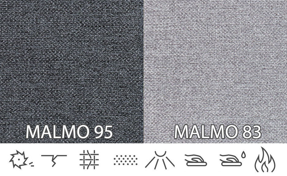 Rohová sedačka Wen (tmavo sivá + svetlo sivá) (L)