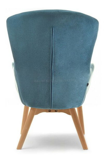 Fotelja Leto (tirkizna + crna)