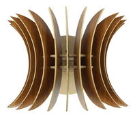 Zidna svjetiljka Centorillo 1 (orah)