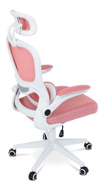 Uredska fotelja Kurtinaitis (ružičasta)