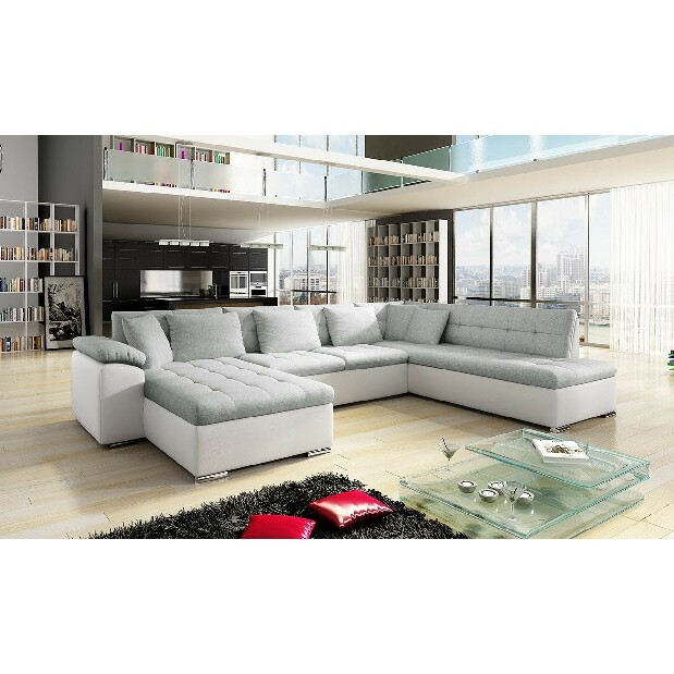 Kutna sofa Talina s funkcijom spavanja (desna U) (Uttario Velvet 2955 + Uttario Velvet 2955 + Uttario Velvet 2979)