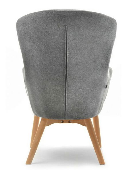 Fotoliu Leto (gri + negru)