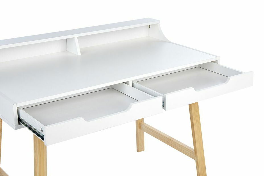 PC stolík Benedicto (biela)