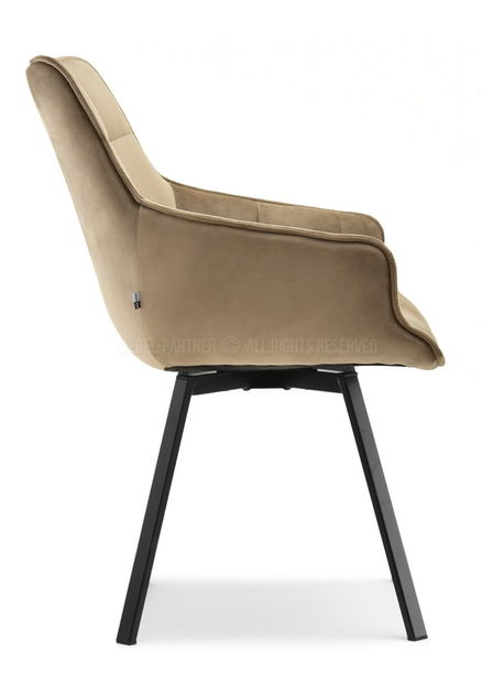 Scaun Aranbura (bej + crom)