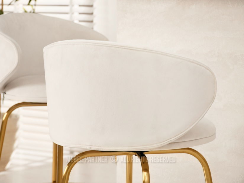 Scaun Jared (crem + auriu) *resigilat