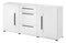 Komód Tashia Typ 26 (fehér + magasfényű fehér)