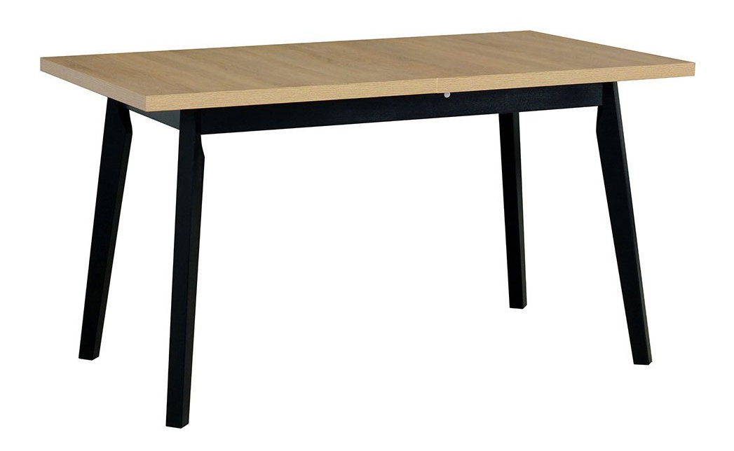 Masă Harry 80 x 140+180 V (Stejar grandson L) (Negru) | Zondo.ro