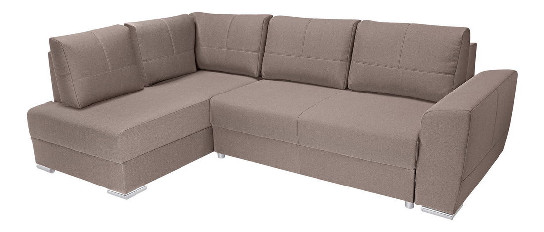 Sarokkanapé Alline LUX REC.3DL (barna) (B)