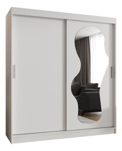 Dulap de haine 180 cm Ulta (alb)