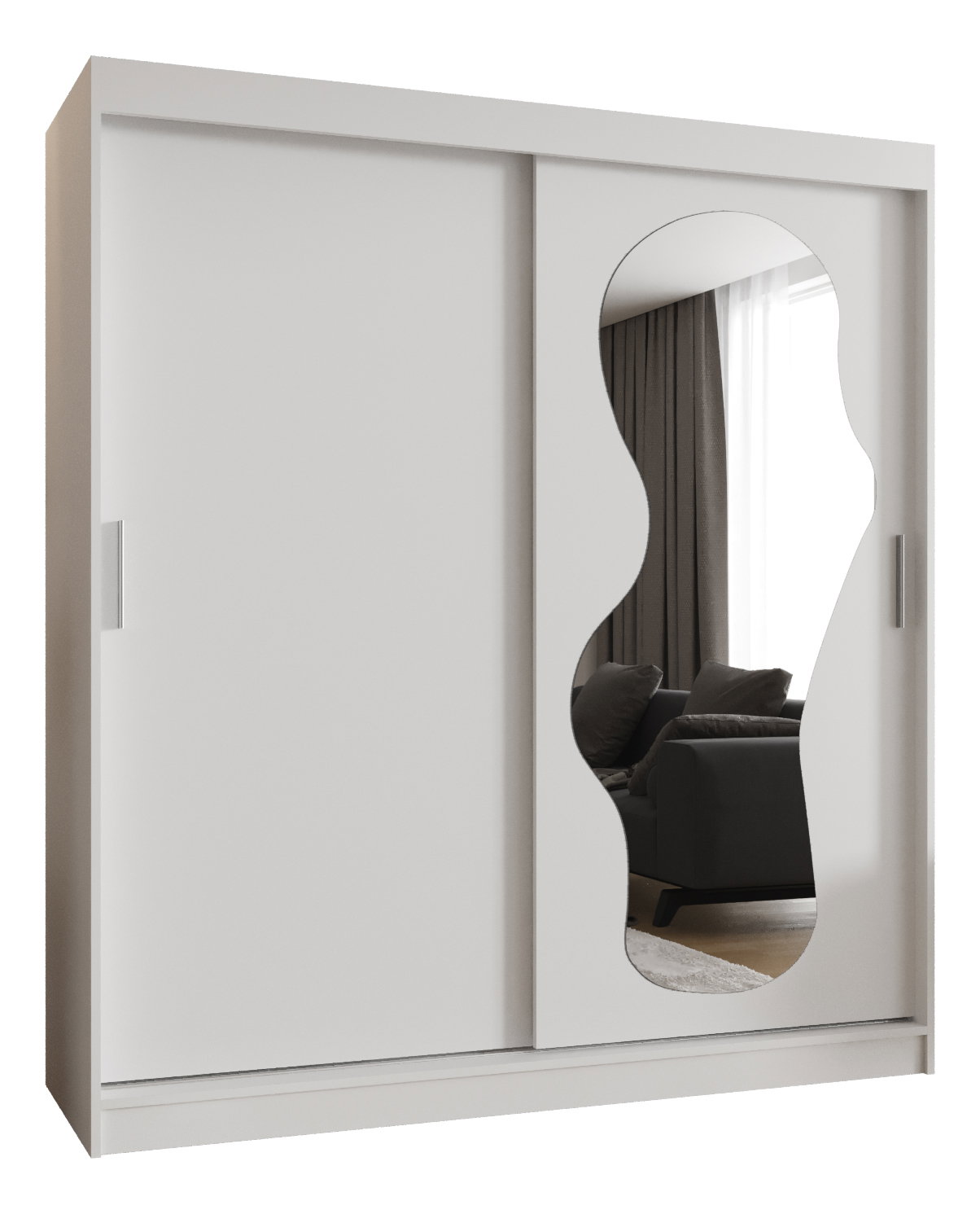 Ruhásszekrény 180 cm Ulta (fehér) 