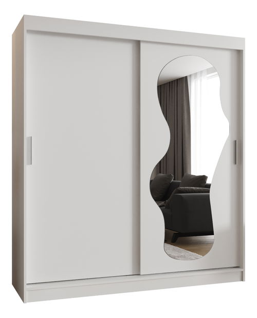 Ormar za garderobu 180 cm Ulta (bijela)