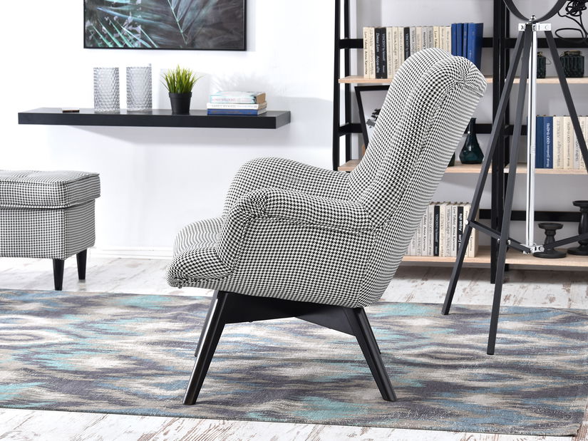 Relaxačné kreslo Florentino (čierna)