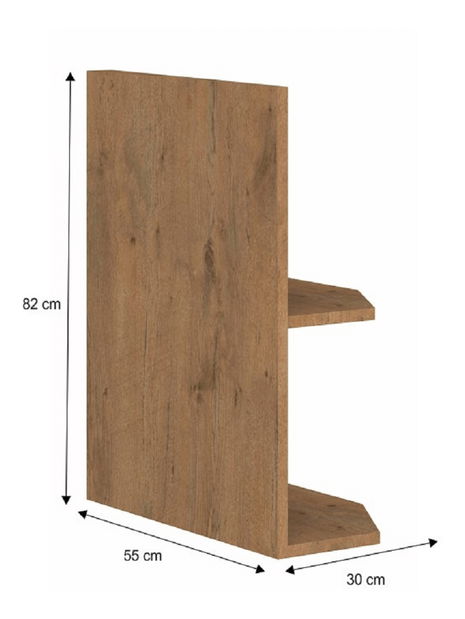 Raft de jos bucatarie 30 D ZAK BB Velaga (stejar lancelot)