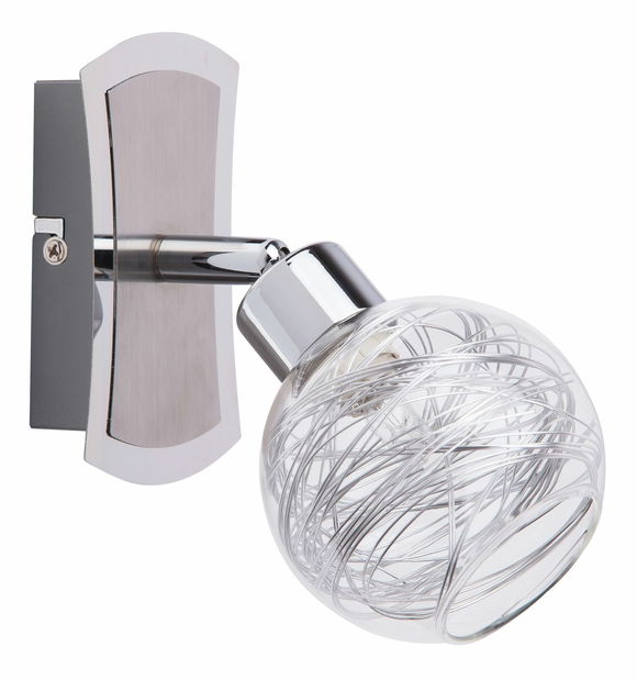 Bodové svietidlo Bella 6015 (chrómová + saténová chrómová)