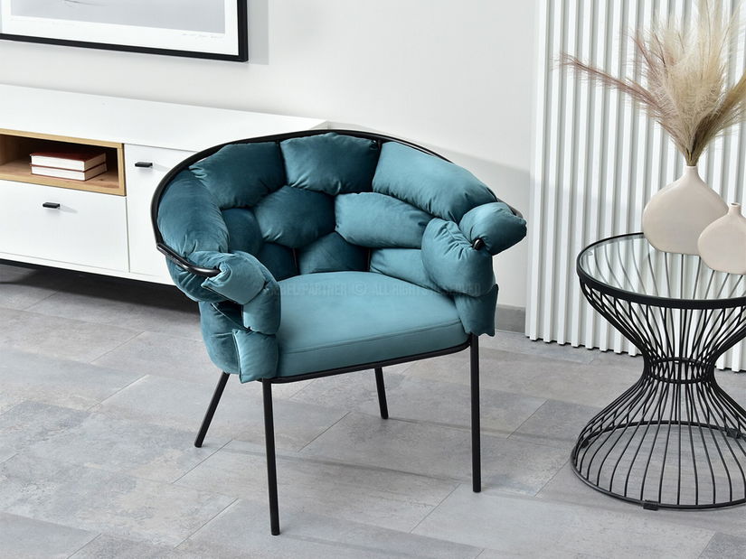 Relax fotel Piplio (fekete)