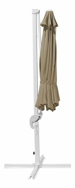 Záhradný slnečník 300 cm SAVISSI (hliník) (pieskovo béžová)