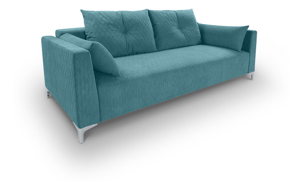 Háromszemélyes kanapé Laurel II Lux 3DL (türkiz)