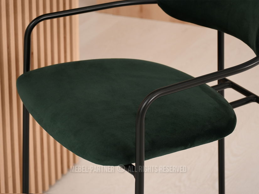 Scaun Viola (verde + negru)