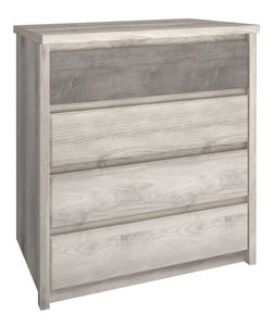 Komoda Jess new (gaštan nairobi + onyx)