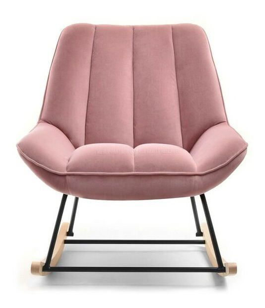 Fotoliu Bertie (roz + fag negru)