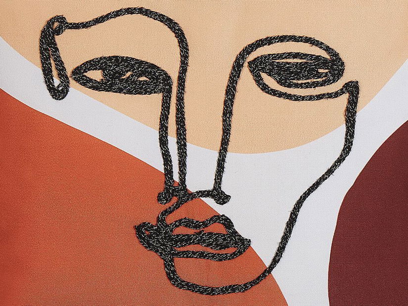 Set 2 buc perne decorative 45 x 45 cm Rudke (multicolor)