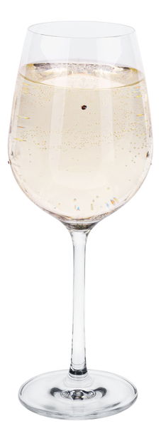 Set de 4 pahare de vin cu cristale 450ml Snouflek 