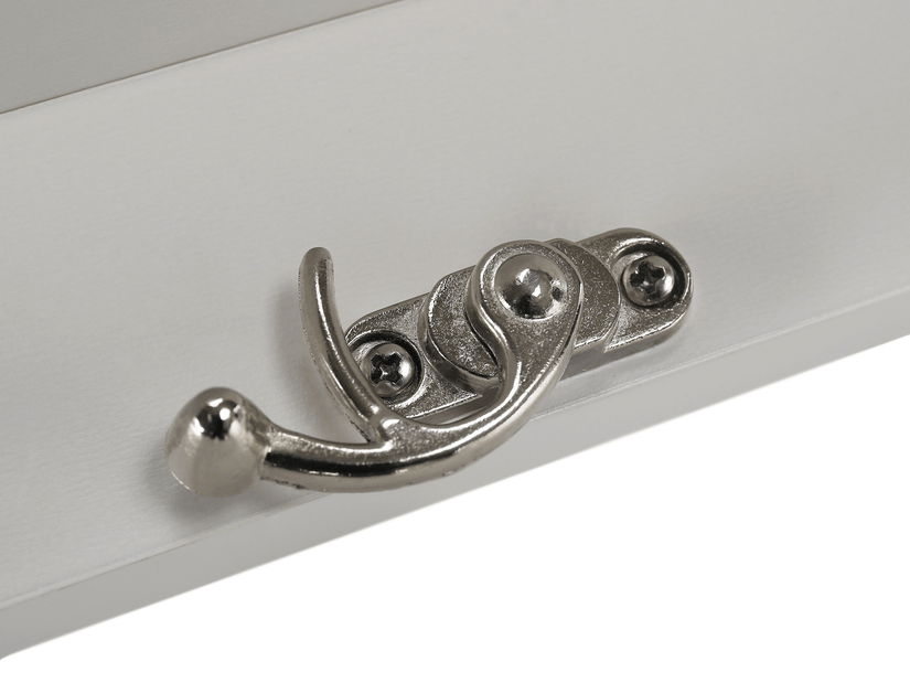 Zidni sklopivi stol s pločom Zelman (bijela)