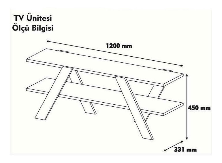 TV asztal/szekrény Baci
