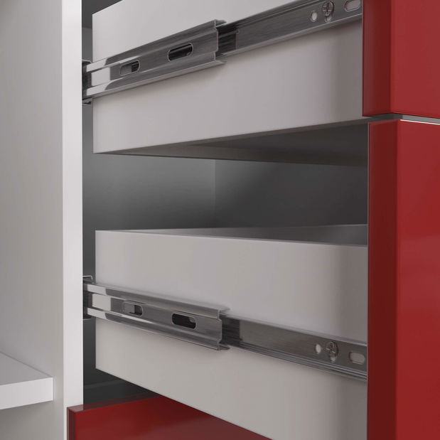 Comodă Kiran (Roșu lucios)