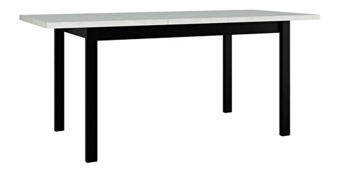 Rozkladací jedálenský stôl 140 cm Deasal 80 x 140/180 II (biela) (pre 6-8 osôb)