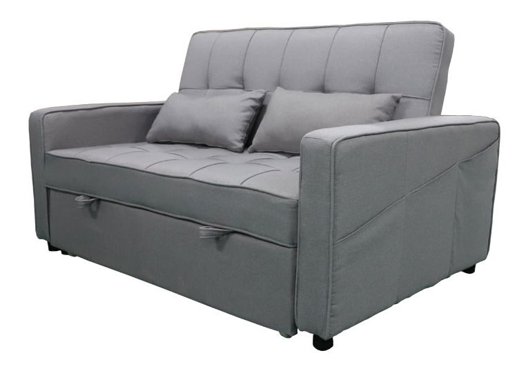 Rozkladacia pohovka Flombe (sivá)