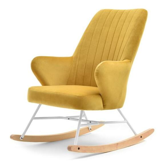 Fotel Florida (sárga + fekete)