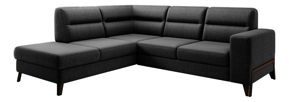 Sarokkanapé Clarice (fekete) (B)