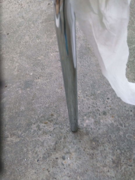 Étkezőszék Gernada new (barna + bézs + króm) *bazár