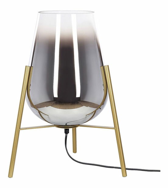 Stolná lampa Menza (zlatistá)